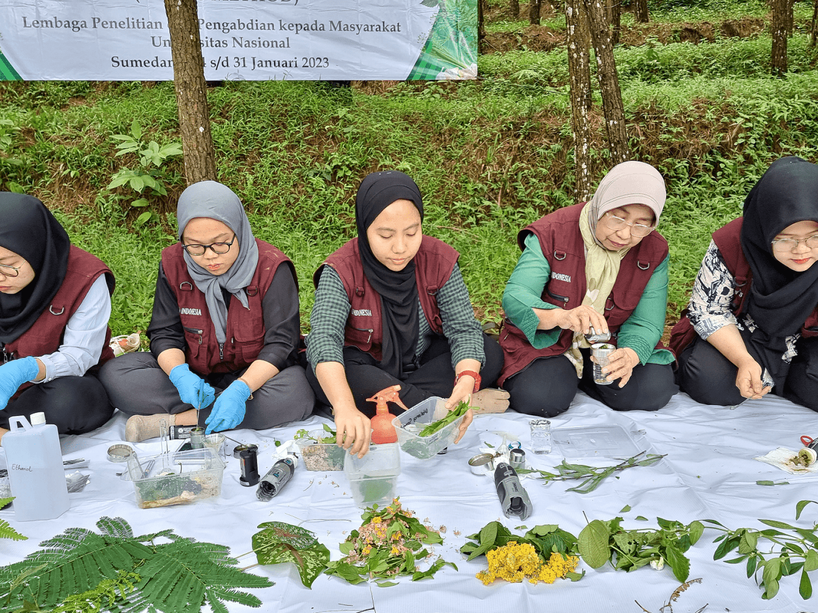 You are currently viewing Eksplorasi tumbuhan yang berkhasiat untuk obat, di Bandung, 2023