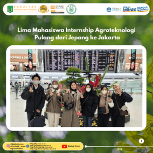 Read more about the article Lima Mahasiswa Internship Agroteknologi Pulang dari Jepang ke Jakarta