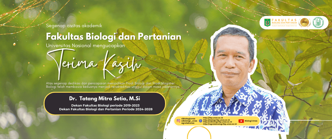Read more about the article Selamat dan Terima Kasih, Bapak Dr. Tatang Mitra Setia, M.Si.!
