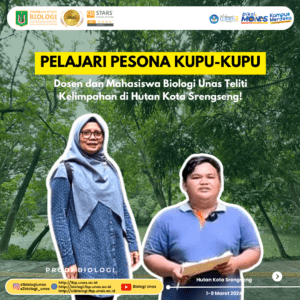 Read more about the article Pelajari Pesona Kupu-kupu: Dosen dan Mahasiswa Biologi Unas Teliti Kelimpahan di Hutan Kota Srengseng!