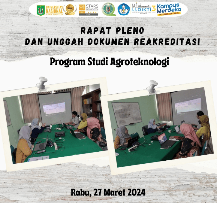 You are currently viewing Rapat Pleno dan Unggah Dokumen Reakreditasi Program Studi Agroteknologi