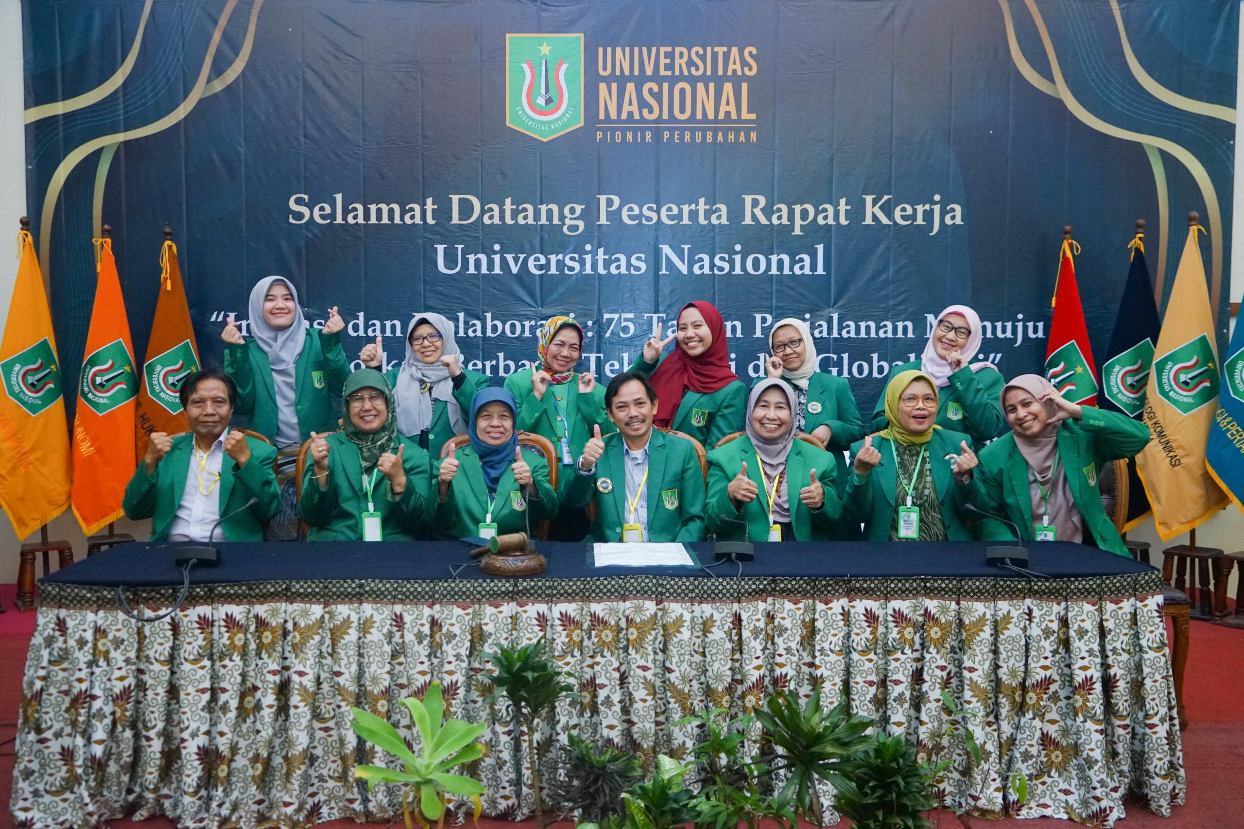 Fakultas Biologi dan Pertanian mengikuti Rapat Kerja Universitas Nasional 2024