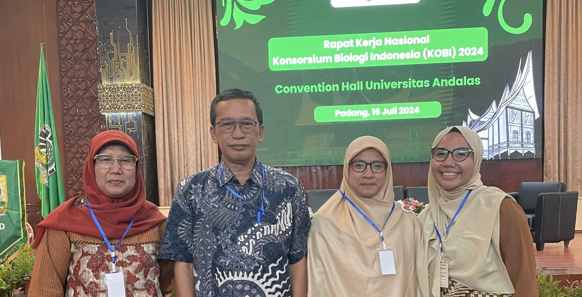 Read more about the article Prodi S1 S2 Biologi mengikuti RAKERNAS Konsorsium Biologi Indonesia di Padang