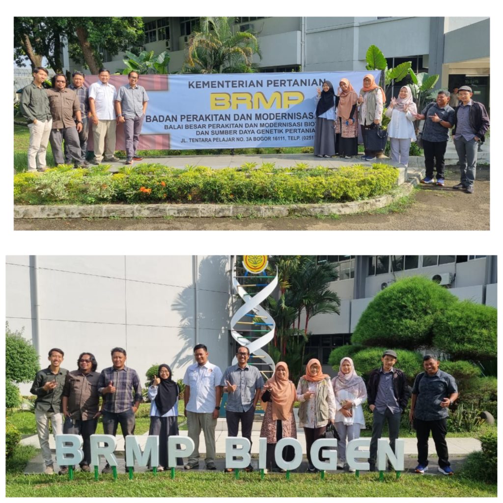 Kunjungan Dosen & Mahasiswa Magister Biologi ke BRMP BB Biogen