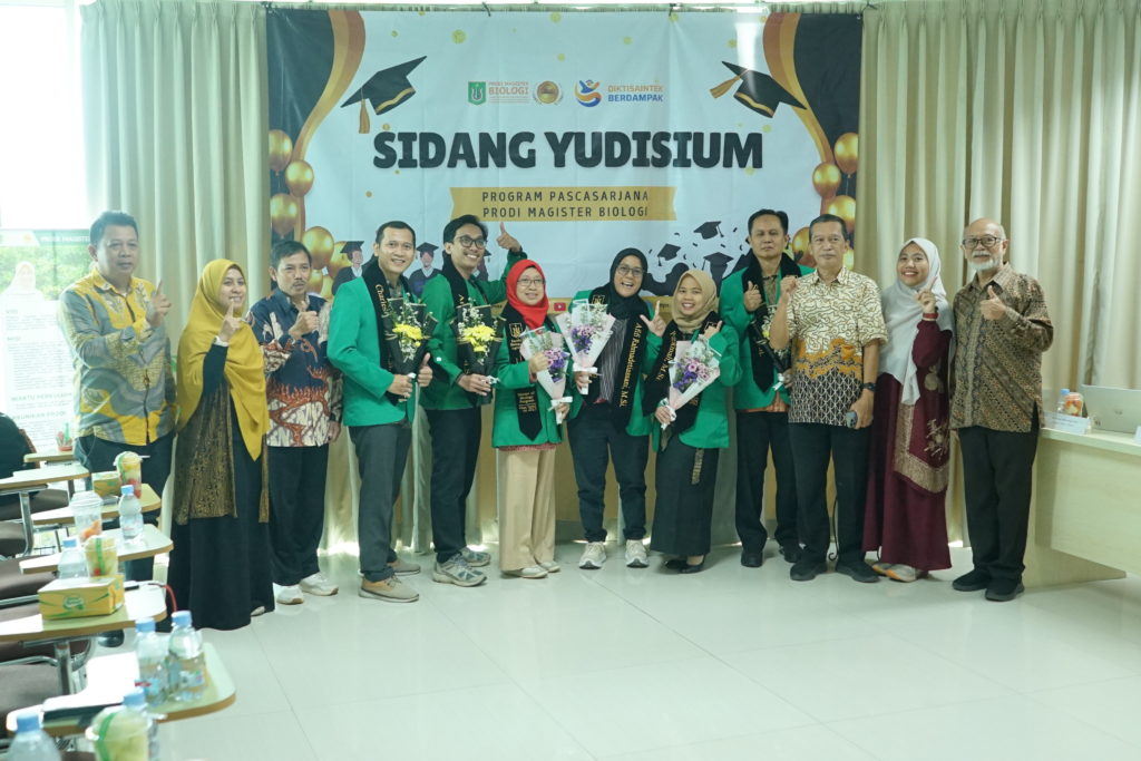 Magister Biologi UNAS Kembali Cetak Lulusan Baru, Siap Berkiprah di Dunia Akademik dan Profesional